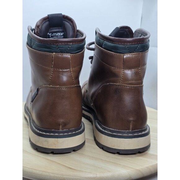Denver Hayes Mens T-Max insulated Brown Boot (sz 11) Ankle - Picture 6 of 11